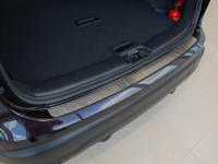 Накладка на задний бампер прямая матовая серия ORIGINAL, нерж. сталь Alu-Frost 39-2184 для VW Passat (B7)