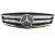 Mercedes C-class W204 (08-) седан решетка радиатора черная со звездой, дизайн CL-class, 3 ламели.